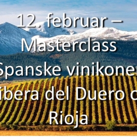 12. februar - Spanske vinikoner Masterclass