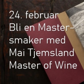 Masterclass Mastersmaker Mai Tjemsland Master of Wine vinkurs