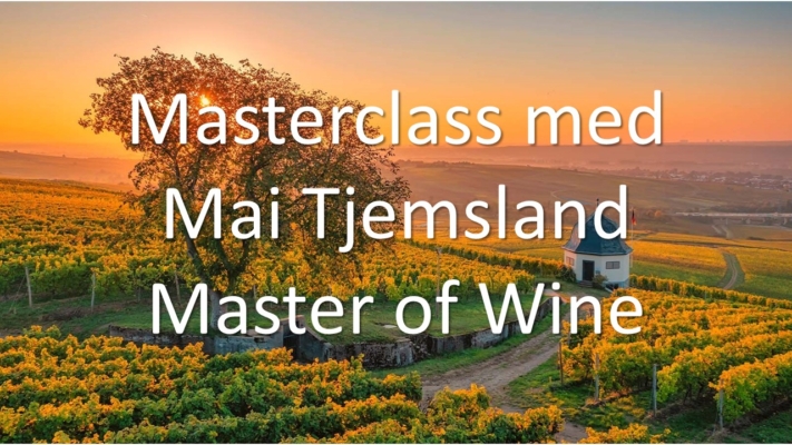 Masterclass med Mai Tjemsland Master of Wine