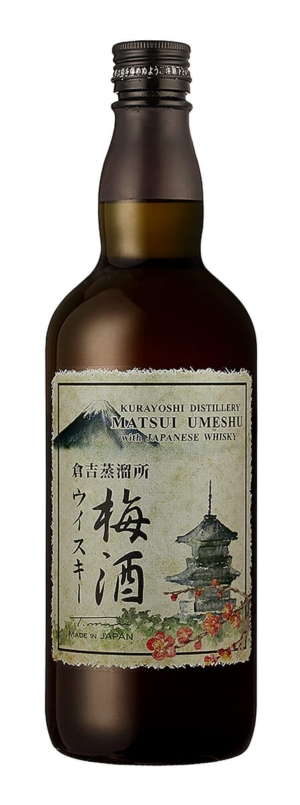 Matsui Umeshu with whisky